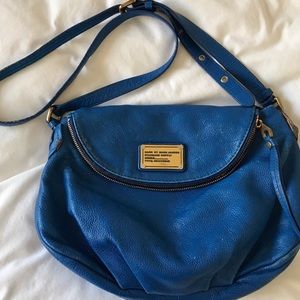 authentic marc by marc jacobs shoulder bag 
blue
